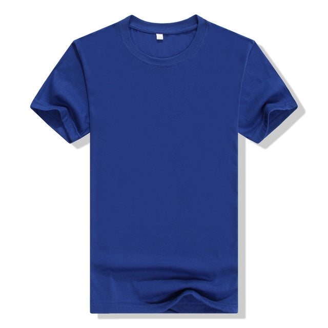 2018 New Solid color T Shirt Mens Black And White 100% cotton T-shirts Summer Skateboard Tee Boy Skate Tshirt Tops SA-95