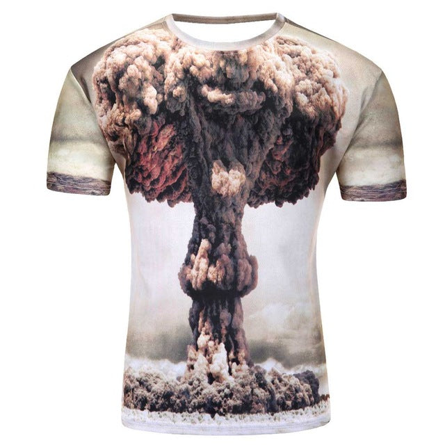 Brand New Summer Designer 3D Printed T Shirt Men'S Short Sleeve Tshirt Creative forest Men'S T-Shirt M-4XL plus size tops & tees