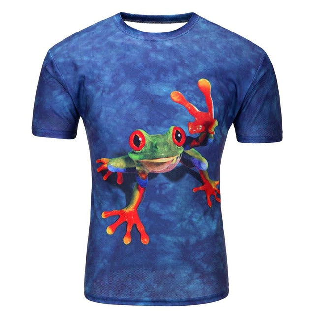 Brand New Summer Designer 3D Printed T Shirt Men'S Short Sleeve Tshirt Creative forest Men'S T-Shirt M-4XL plus size tops & tees