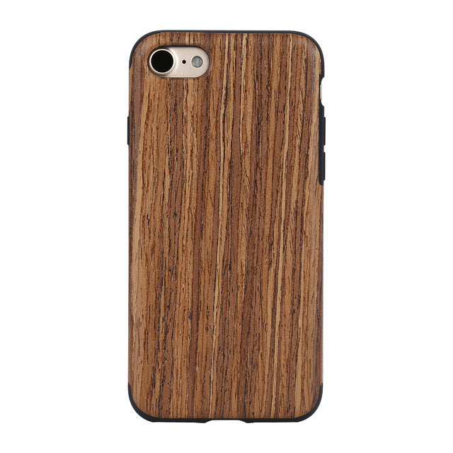 Mobile phone shell wood/Protective cover for mobile phone for Iphone 7 Mobile Smart Phone Drop Shipping