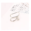 Temperament Simple Simulated Pearl Crystal Star Heart Moon Clip Ear Cuff Earrings For Women Fashion Jewelry No Piercing Bijoux