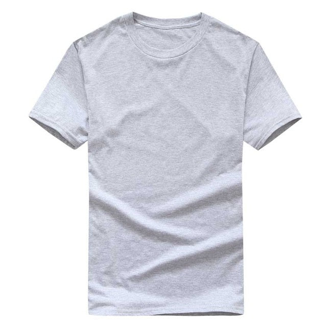 2018 New Solid color T Shirt Mens Black And White 100% cotton T-shirts Summer Skateboard Tee Boy Skate Tshirt Tops