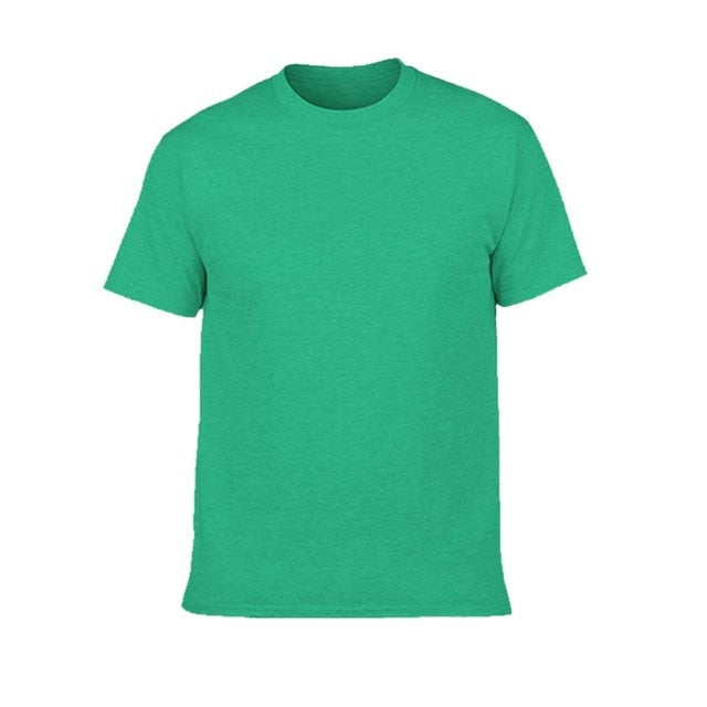 GILDAN Brand Blank T-Shirt Men Short Sleeve Tshirts Solid 100% Cotton Homme Tee Shirt 3XL Summer Men Clothings Plus Size