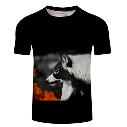 White t shirt 3D Skull tshirt Men T-shirt Male Top Summer Tee Quality Camiseta Short Sleeve O-neck Hip Hop Drop ship ZOOTOPBEAR