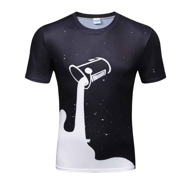 Cat tshirt men 3D Cute Cat T-shirts Women Summer Tops Tees Print Animal T shirt Men o-neck short sleeve Fashion cothes Plus Size