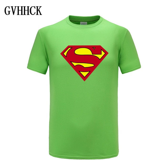 New Superman Tshirts Men Compression Shirts Batman Tops The Flash T-shirts Fitness Crossfit Tees Bodybuilding camiseta rashguard