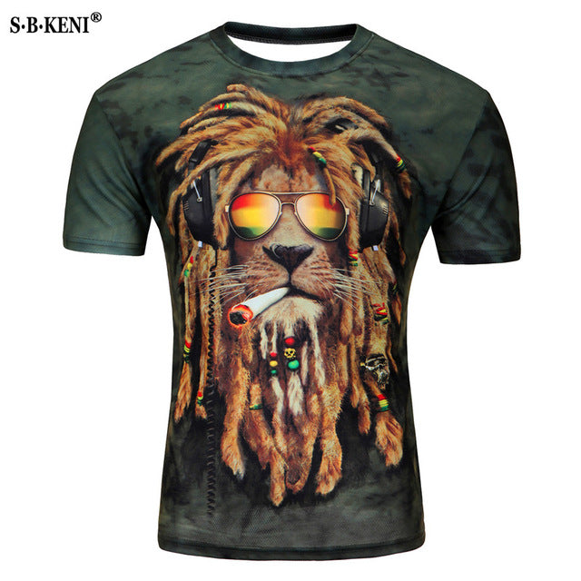 2018 Newest Summer Style Fashion Print Short sleeved Tees Men Black And White Vertigo Hypnotic colorful Printing 3D T shirt