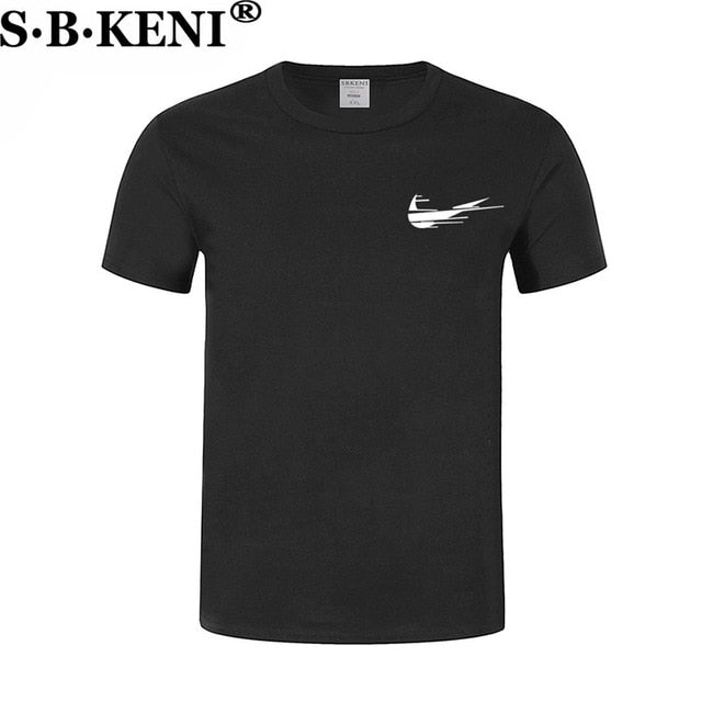 2018 New High quality brand men T-shirt casual short sleeve Round collar fashion cotton t shirts men tshirt harajuku