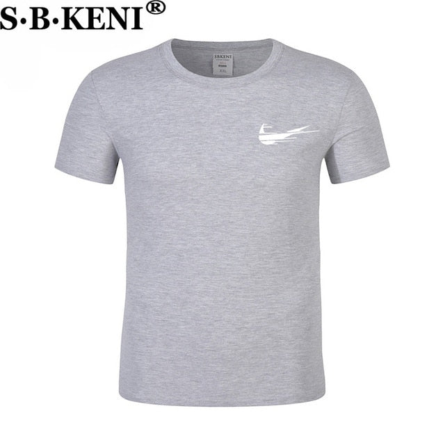 2018 New High quality brand men T-shirt casual short sleeve Round collar fashion cotton t shirts men tshirt harajuku