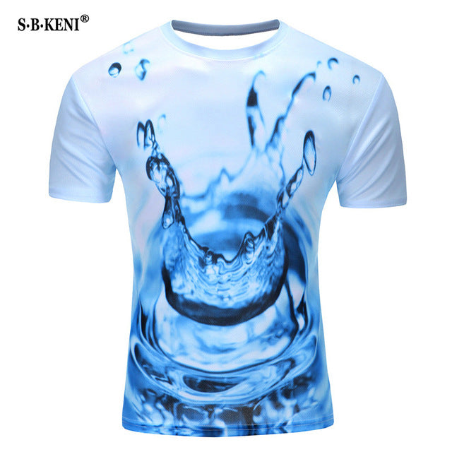 The New t shirts Fashion 3D t shirt With Print Design of vertigo tshirt Male Loose Streetwear t shirt men Tops Men's t-shirt