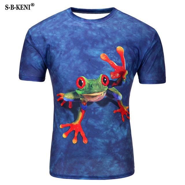 The New t shirts Fashion 3D t shirt With Print Design of vertigo tshirt Male Loose Streetwear t shirt men Tops Men's t-shirt