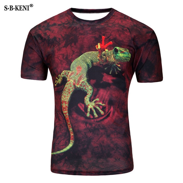 The New t shirts Fashion 3D t shirt With Print Design of vertigo tshirt Male Loose Streetwear t shirt men Tops Men's t-shirt