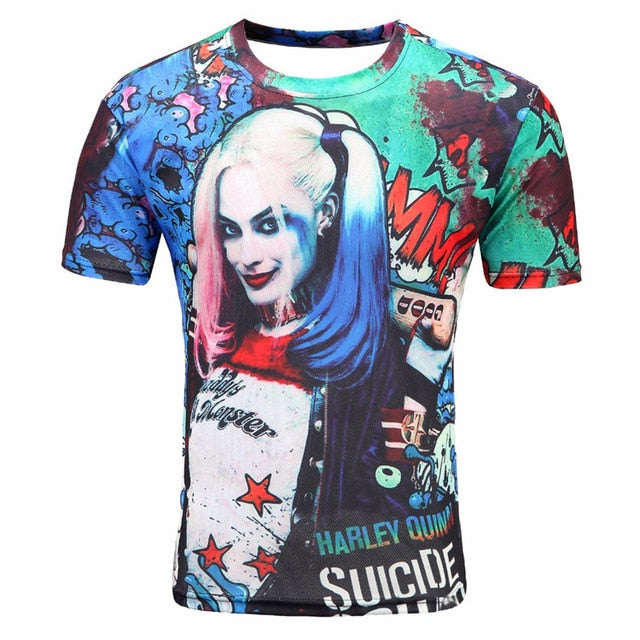 The New t shirts Fashion 3D t shirt With Print Design of vertigo tshirt Male Loose Streetwear t shirt men Tops Men's t-shirt
