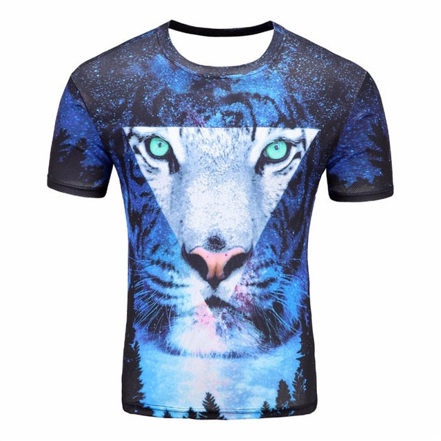 The New t shirts Fashion 3D t shirt With Print Design of vertigo tshirt Male Loose Streetwear t shirt men Tops Men's t-shirt