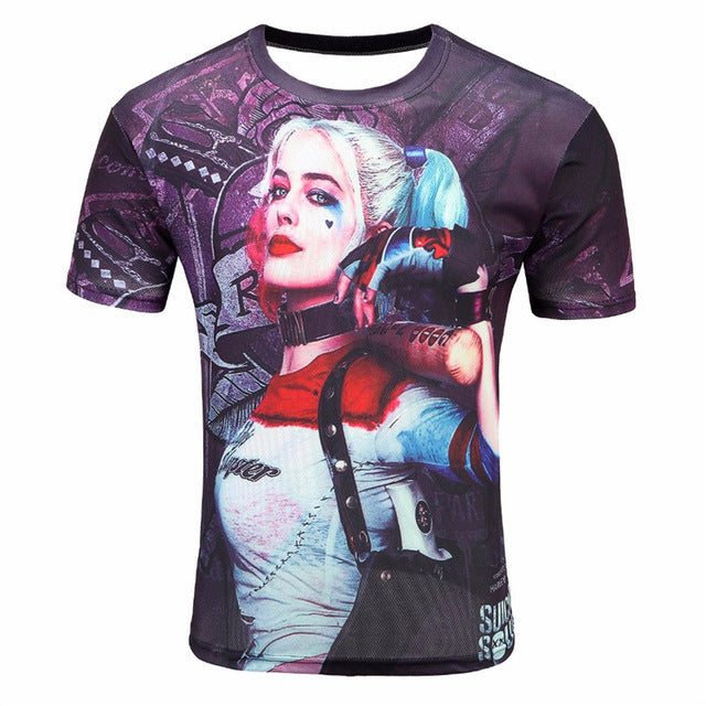 The New t shirts Fashion 3D t shirt With Print Design of vertigo tshirt Male Loose Streetwear t shirt men Tops Men's t-shirt