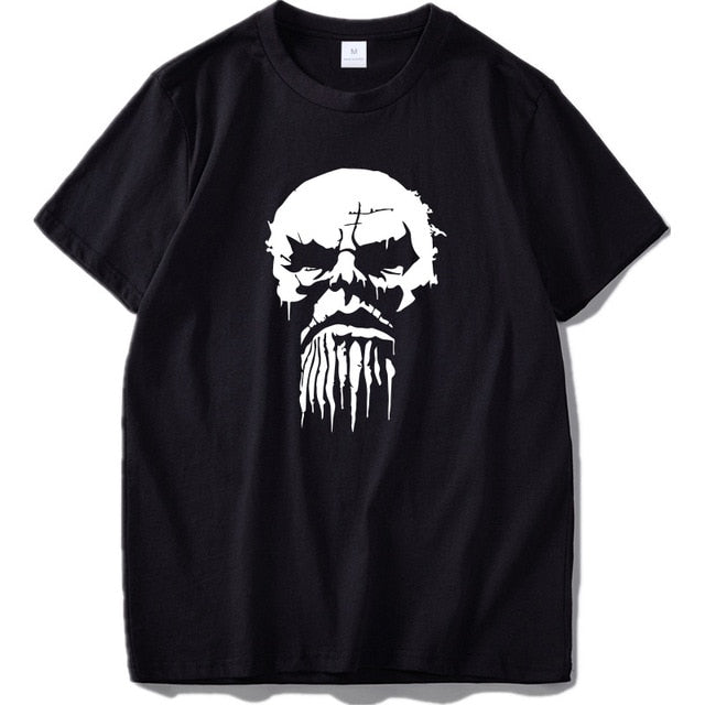 EU Size Venom T Shirt Men Cool Comic Originality Black Cotton T-shirt Anime High Quality Movie Tops Tee Homme