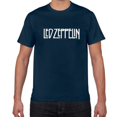 Led zeppelin Hard rock T-Shirt menHip Hop  folk rock tshirt men cotton punk Graphic tshirt summer top tee shirt homme camisetas