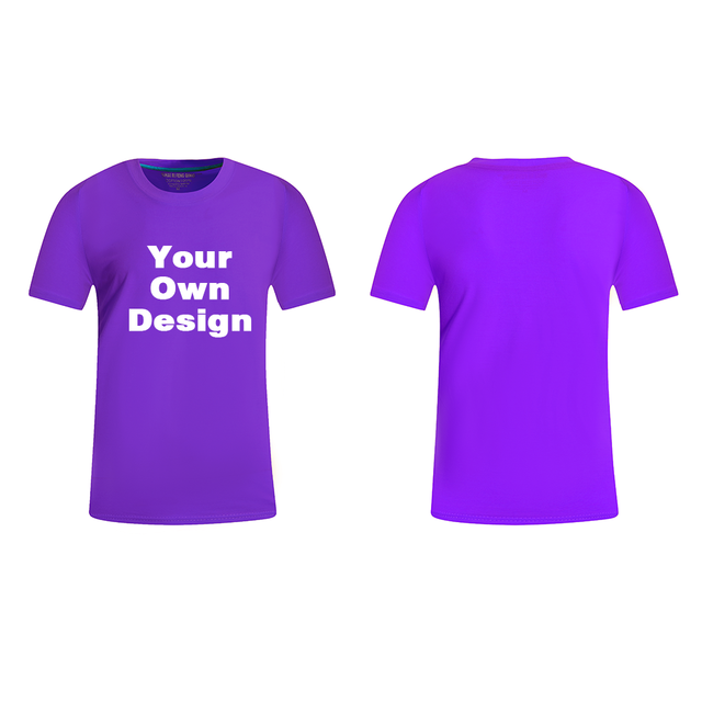 2019 Your OWN Design Brand Logo/Picture White Custom Men and women t-shirt Plus Size T Shirt Men Clothing