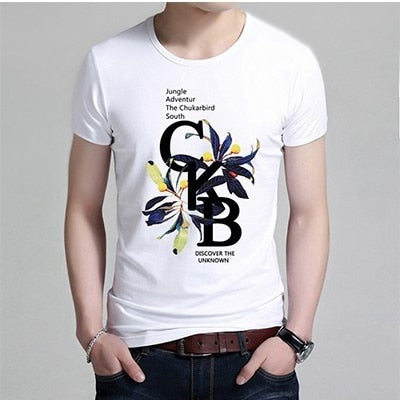 KOSMO MASA T Shirt Men Cotton 100 5XL O-neck Solid Short Summer Casual Men T-shirt White Funny Print Tshirt Men Plus Size MC0347