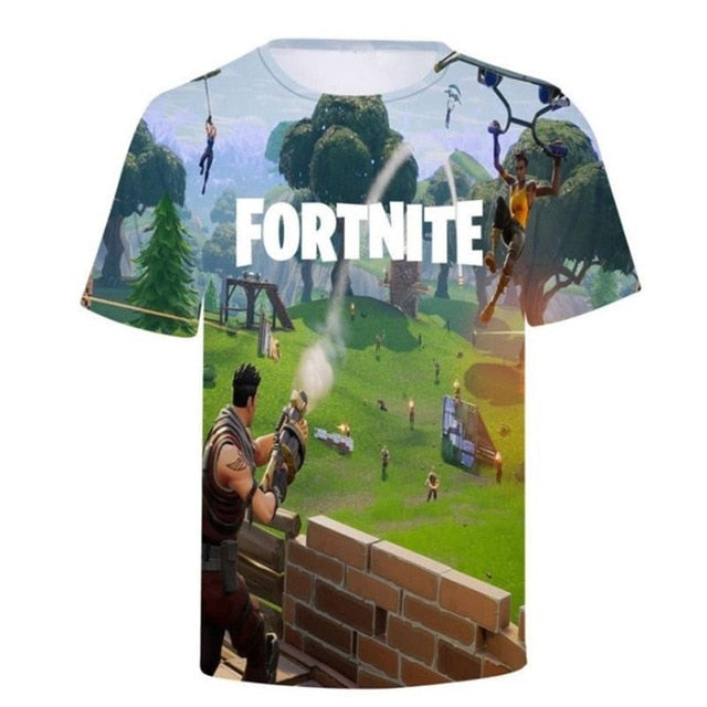 3D Print T Shirt Short Sleeve Tshirt Men Women Funny Tee Top Battle Royale t shirt men Fortnits Sweatshirt Shirts homme camiseta