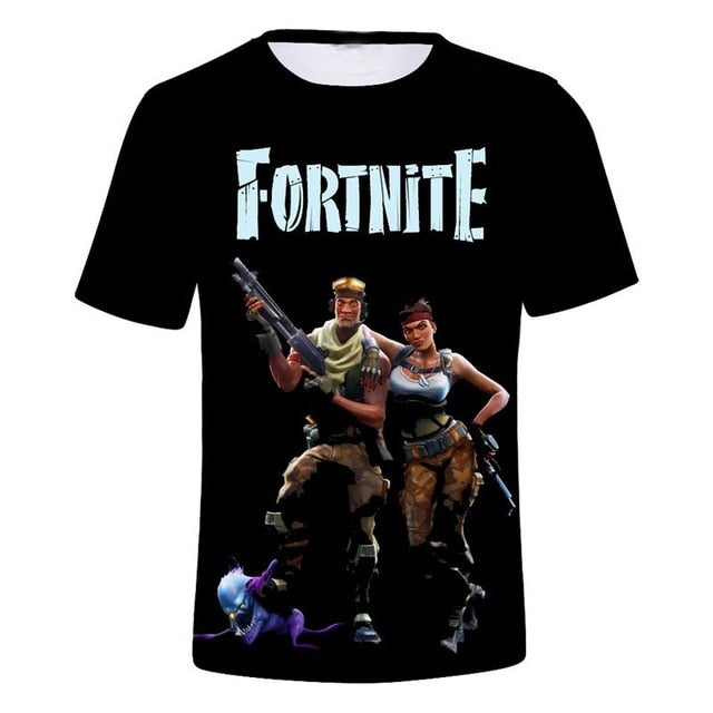 3D Print T Shirt Short Sleeve Tshirt Men Women Funny Tee Top Battle Royale t shirt men Fortnits Sweatshirt Shirts homme camiseta