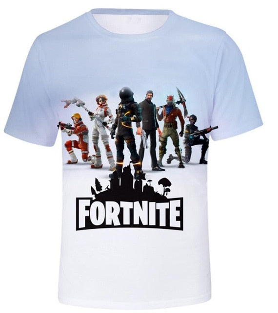 3D Print T Shirt Short Sleeve Tshirt Men Women Funny Tee Top Battle Royale t shirt men Fortnits Sweatshirt Shirts homme camiseta