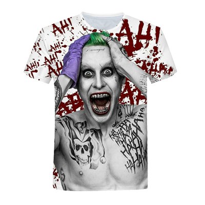 Novelty Street Men's T-Shirt Funny T-Shirt Men's Casual O-Neck T-Shirt Fashion Summer Men's T-Shirt Harajuku Men's Wear